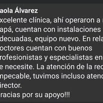 Testimonio de paciente publicado en redes sociales